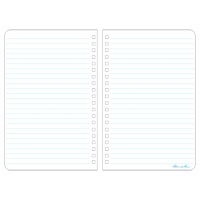Side-Spiral Notebook, Soft Cover, Yellow, 64 Pages, 4-5/8" W x 7" L Trail Hammer and Bolt