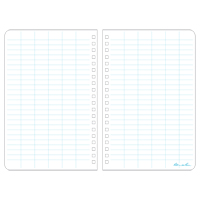 Side-Spiral Notebook, Soft Cover, Yellow, 64 Pages, 4-5/8" W x 7" L Trail Hammer and Bolt