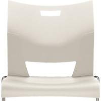 Duet Armless Training Chair, Plastic, 33-1/4" High, 350 lbs. Capacity, White Trail Hammer and Bolt