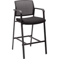 Activ Series Barstool Chair, Stationary, Fixed Height, 275 lbs. Capacity Trail Hammer and Bolt