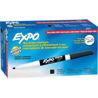 Low Odour Dry Erase Whiteboard Marker, Black, Fine Tip Trail Hammer and Bolt