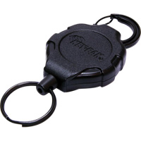 Ratch-It Locking Keychain, Plastic, 48" Cable, Carabiner Attachment Trail Hammer and Bolt