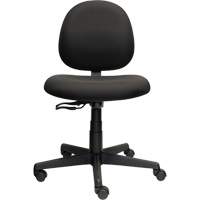 Aspen Low Back Posture Task Chair, Fabric, Black, 275 lbs. Capacity Trail Hammer and Bolt