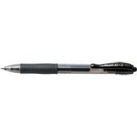 Stylo &agrave; encre gel G2, Noir, 0,7 mm, R&eacute;tractable Trail Hammer and Bolt