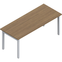 Newland Table Desk, 29-7/10" L x 72" W x 29-3/5" H, Cherry Trail Hammer and Bolt