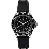 Large Diver's Automatic Watch, Digital, Battery Operated, 41 mm, Black Trail Hammer and Bolt
