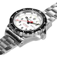 Arctic Edition Jumbo Day/Date Automatic with Stainless Steel Bracelet, Digital, Battery Operated, 46 mm, Silver Trail Hammer and Bolt