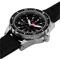 Red Maple Jumbo Diver's Quartz Watch, Digital, Battery Operated, 46 mm, Black Trail Hammer and Bolt