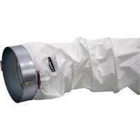 Trousse de canalisation de distribution blanc 12" x 12", adaptateur et bride Trail Hammer and Bolt