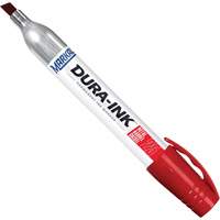 Dura-Ink&reg; Markers - #25 Felt-Tip, Red, Chisel Tip Trail Hammer and Bolt