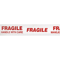 Ruban d'emballage Scotch 3771 avec message, Adh&eacute;sif Thermofusible, 2 mils, 48 mm (1-22/25") x 100 m (328') Trail Hammer and Bolt