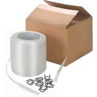 Feuillard en cordon li&eacute;, Polyester, 1/2" la x 750' lo Trail Hammer and Bolt