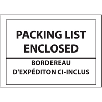 Pochettes pour bordereau d'exp&eacute;dition, 4" lo x 5" la, Style Insertion par l'arri&egrave;re Trail Hammer and Bolt