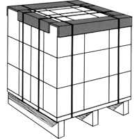 Protecteurs de rebord, Carton, 2" lo x 2" la Trail Hammer and Bolt
