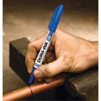 Marqueurs Dura-Ink - no 15, Bleu, Pointe Fin Trail Hammer and Bolt