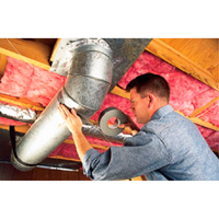 Utility Grade Duct Tape AC20, 9 mils, Silver, 48 mm (2") x 55 m (180') Trail Hammer and Bolt