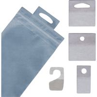 Merchandise Display Hang Tabs Trail Hammer and Bolt