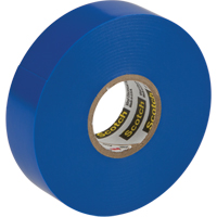 Scotch&reg; 35 Colour Coded Tape, 19 mm (3/4") x 20.1 m (66'), Blue, 7 mils Trail Hammer and Bolt