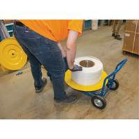 Distributeur de feuillards, Feuillard Polyester/Acier/Polypropyl&egrave;ne, Dia de noyau 16"/8", largeur de rouleau 3"/8"/6" Trail Hammer and Bolt