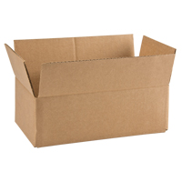 Boîte en carton ondul&eacute;, 18" lo x 6" la x 4" h, ondulations C Trail Hammer and Bolt