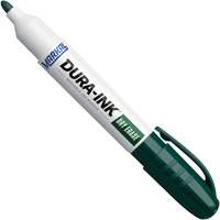 Dura-Ink&reg; Dry Erase Ink Markers, Green, Bullet Tip Trail Hammer and Bolt