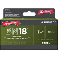 Brad Nails for Arrow & Aurora Staple Guns & Hammer Tackers Trail Hammer and Bolt