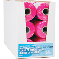 Mason/Chalk Line Rope, 525', Nylon Trail Hammer and Bolt