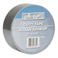 Utility Grade Duct Tape, 6 mils, Silver, 50 mm (2") x 45 m (148') Trail Hammer and Bolt