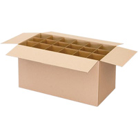 Boîte d'exp&eacute;dition pour cannettes a&eacute;rosols, 12-1/4" lo x 9-3/16" la x 10-5/16" h, ondulations C Trail Hammer and Bolt