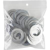 Sacs en poly, Refermable, 4" x 4", 2 mils Trail Hammer and Bolt