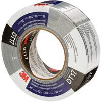 DT17 Super-Duty Duct Tape, 17 mils, Black, 48 mm (2") x 32 m (105') Trail Hammer and Bolt