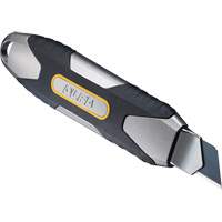 Couteau autoverrouillable, 18 mm, Acier au carbone, Robuste, Prise en Aluminium Trail Hammer and Bolt