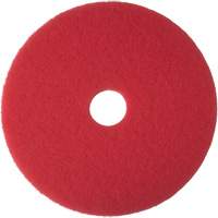 5100 Series Pad, 12", Buffing, Red Trail Hammer and Bolt