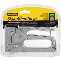Light-Duty Staple Gun, 5/16"/1/4"/3/8" Staples Trail Hammer and Bolt