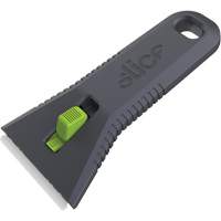 Slice Auto-Retractable Utility Scraper, Ceramic Blade, 65 mm Wide, Nylon Handle Trail Hammer and Bolt