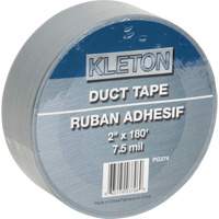 Utility Grade Duct Tape, 7.5 mils, Silver, 50 mm (2") x 55 m (180') Trail Hammer and Bolt