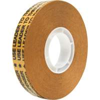 Ruban de transfert acrylique enroul&eacute; invers&eacute;, 24 mm (1/2") la x 33 m (108') lo, 2 mils Trail Hammer and Bolt