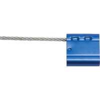 Scell&eacute;s de haute s&eacute;curit&eacute;, 12", M&eacute;tal, Scell&eacute; &agrave; c&acirc;ble Trail Hammer and Bolt