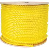 Corde jaune tress&eacute;e 3/8", Polypropyl&egrave;ne, 630' Trail Hammer and Bolt