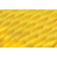 Corde jaune tress&eacute;e, Polypropyl&egrave;ne, 300' Trail Hammer and Bolt