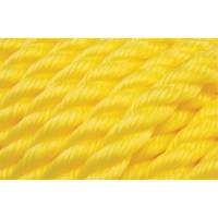Corde jaune tress&eacute;e, Polypropyl&egrave;ne, 144' Trail Hammer and Bolt