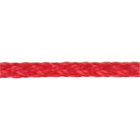 Corde rouge tress&eacute;e, Polypropyl&egrave;ne, 500' Trail Hammer and Bolt