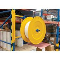 Distributeur de feuillards, Feuillard Polyester/Acier/Polypropyl&egrave;ne, Dia de noyau 16"/8", largeur de rouleau 3"/8"/6" Trail Hammer and Bolt