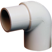 Raccord coude 90° m&acirc;le et femelle Flowguard Gold, Chantepleure x noeud, PVC-C, 1/2" Trail Hammer and Bolt