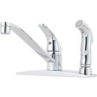 Pfirst Series Kitchen Faucet with Side Sprayer Trail Hammer and Bolt