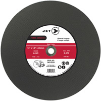 Meules &agrave; tronçonner POWER ABRASIVE, 12" x 1/8", Arbre de 20 mm, Type 1, 6370 Tr/min Trail Hammer and Bolt