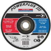 Meule &agrave; tronçonner POWERPLUS, 4-1/2" x 3/64", Arbre de 7/8", Type 1, 13 300 Tr/min Trail Hammer and Bolt