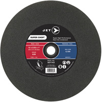 Meule &agrave; tronçonner Super Chop, 12" x 3/32", Arbre de 1", Type 1, 5100 Tr/min Trail Hammer and Bolt