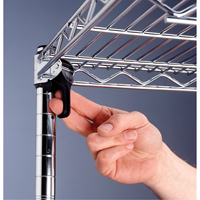 &eacute;tag&egrave;res super ajustables Super Erecta, Ensemble de Ajout, 5 Tablettes, 36" la x 86-5/8" h x 24" p Trail Hammer and Bolt