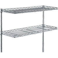 Tablettes en porte-&agrave;-faux, 30" la x 30" p Trail Hammer and Bolt